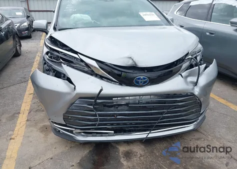 2025 Toyota Sienna Platinum from USA, damaged, VIN 5TDERKEC0SS283560